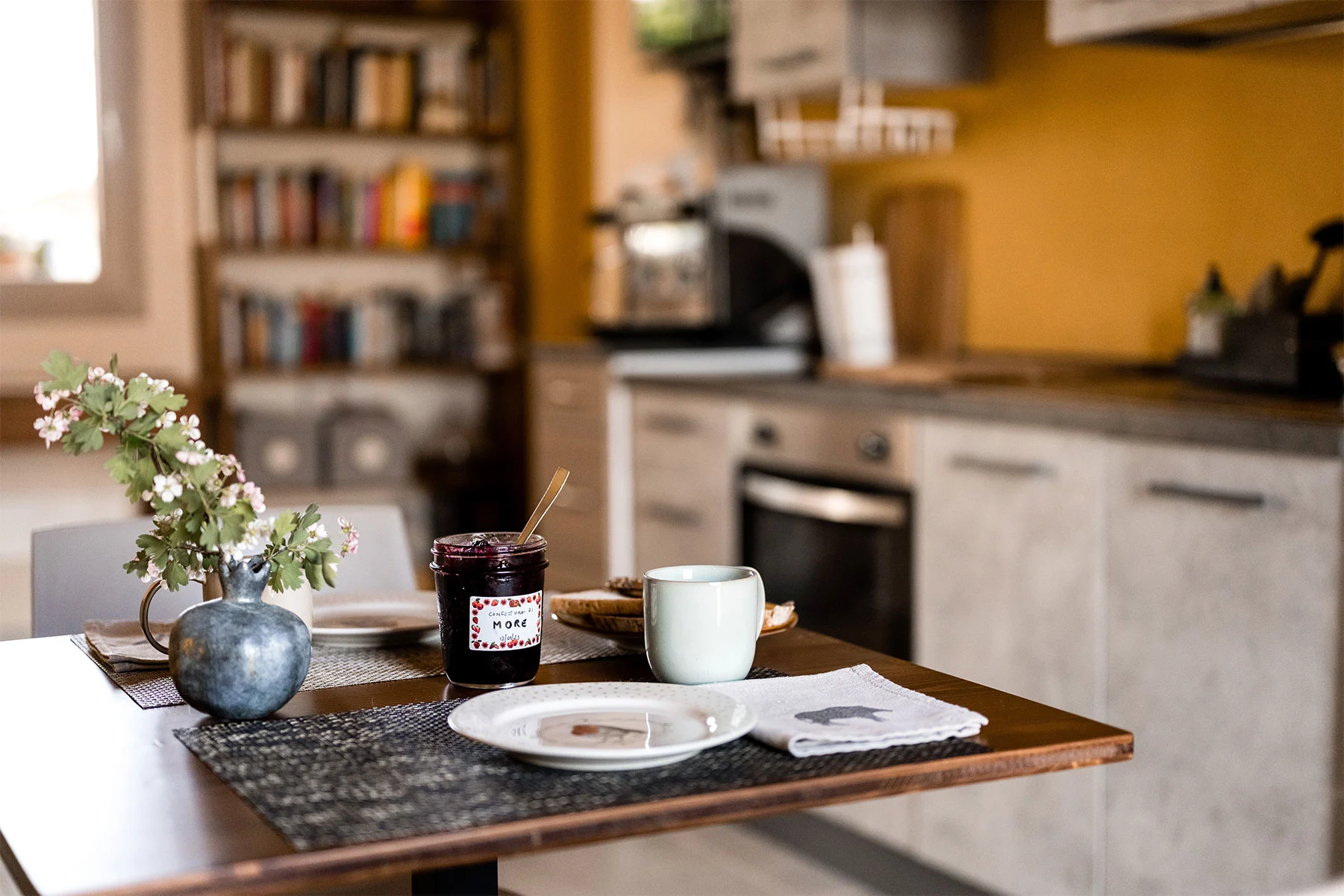 la colazione al Glamping Bertinoro